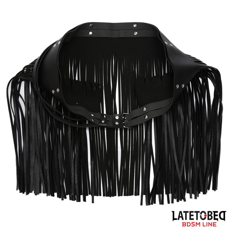 LATETOBED BDSM LINE - FALDA DE FLECOS AJUSTABLE