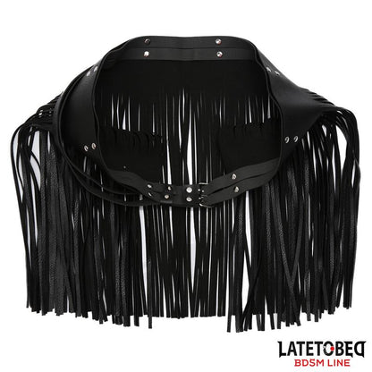 LATETOBED BDSM LINE - FALDA DE FLECOS AJUSTABLE