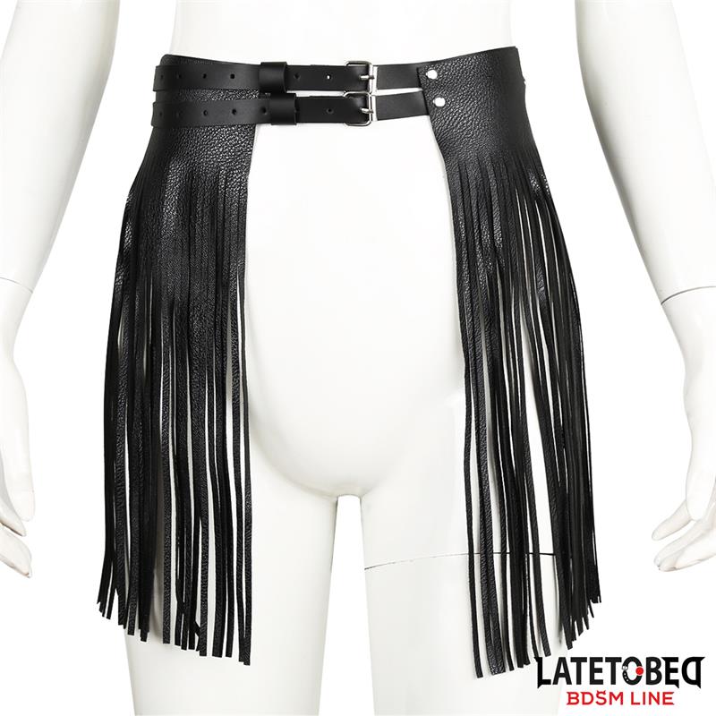 LATETOBED BDSM LINE - FALDA DE FLECOS AJUSTABLE