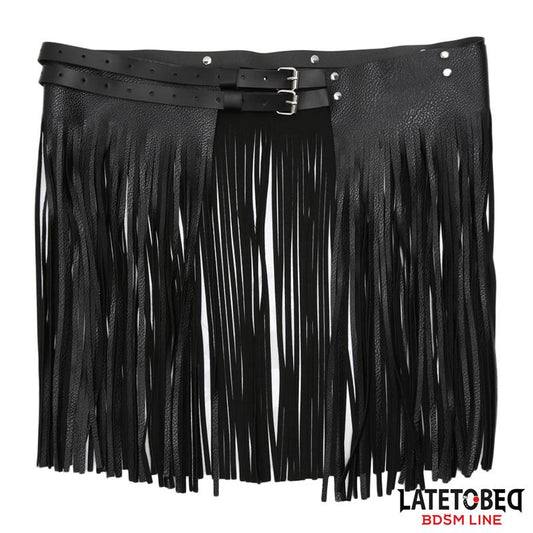 LATETOBED BDSM LINE - FALDA DE FLECOS AJUSTABLE