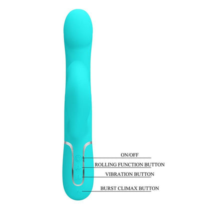 PRETTYLOVE - FALIN ROLLING VIBRADOR CON BOLAS INTERNAS USB