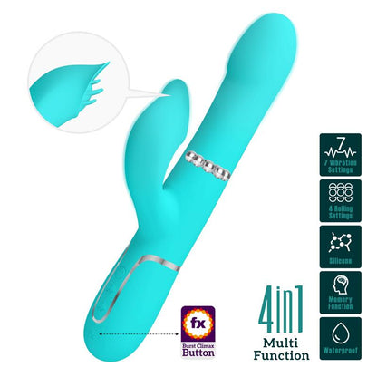 PRETTYLOVE - FALIN ROLLING VIBRADOR CON BOLAS INTERNAS USB