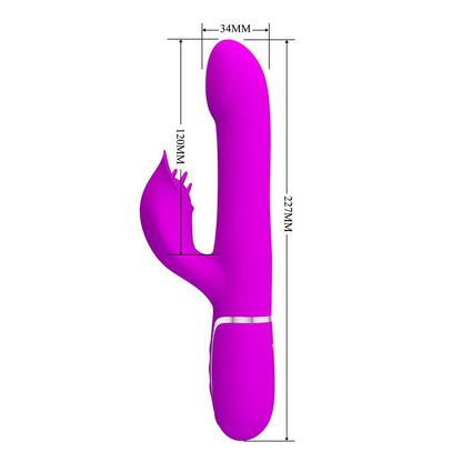 PRETTYLOVE - FALIN ROLLING VIBRADOR CON BOLAS ROTATORIAS USB