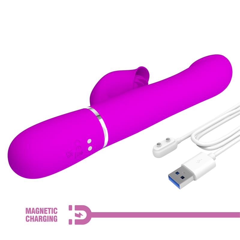 PRETTYLOVE - FALIN ROLLING VIBRADOR CON BOLAS ROTATORIAS USB