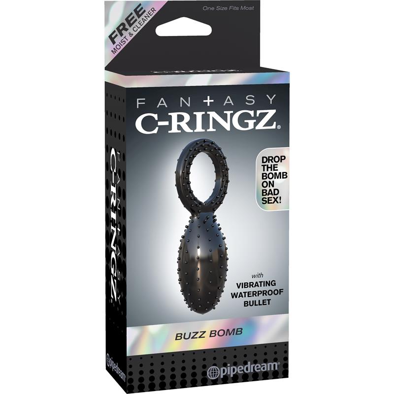 FANTASY C-RINGZ - FANTASY C-RINGZ ANILLO BUZZ BOMB NEGRO