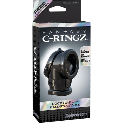FANTASY C-RINGZ - FANTASY C-RINGZ ANILLO CON BALL-STRECHER COLOR NEGRO