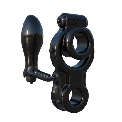 FANTASY C-RINGZ - FANTASY C-RINGZ ANILLO CON PLUG ANAL IRONMAN NEGRO