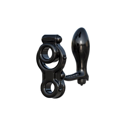 FANTASY C-RINGZ - FANTASY C-RINGZ ANILLO CON PLUG ANAL IRONMAN NEGRO