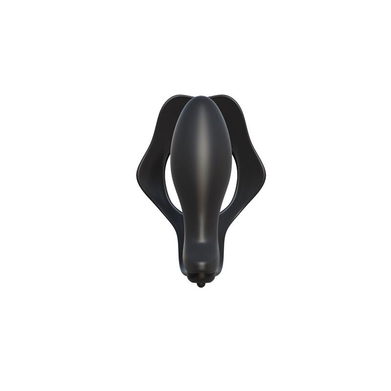 FANTASY C-RINGZ - FANTASY C-RINGZ ANILLO CON PLUG ANAL PESADO COLOR NEGRO