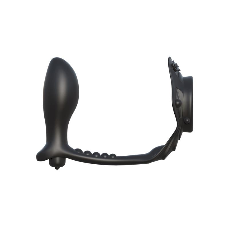FANTASY C-RINGZ - FANTASY C-RINGZ ANILLO CON PLUG ANAL PESADO COLOR NEGRO