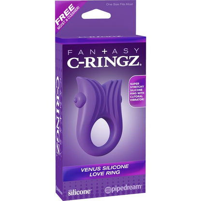 FANTASY C-RINGZ - FANTASY C-RINGZ ANILLO DE SILICONA VENUS LOVE PÚRPURA