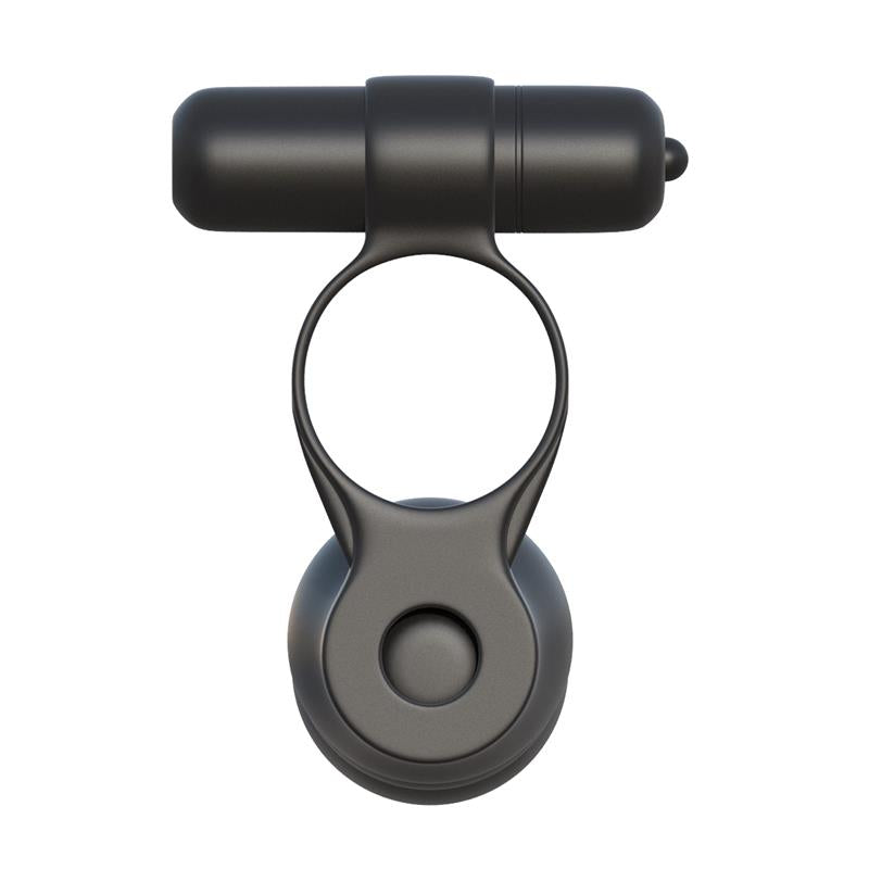 FANTASY C-RINGZ - FANTASY C-RINGZ ANILLO DOBLE PENETRADOR FLEXIBLE NEGRO