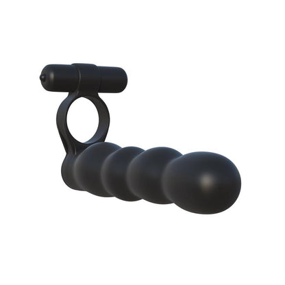 FANTASY C-RINGZ - FANTASY C-RINGZ ANILLO DOBLE PENETRADOR FLEXIBLE NEGRO