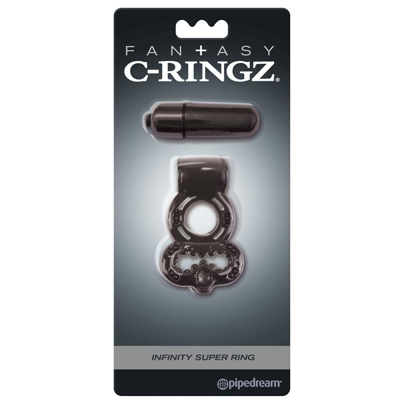 FANTASY C-RINGZ - FANTASY C-RINGZ ANILLO INFINITY NEGRO