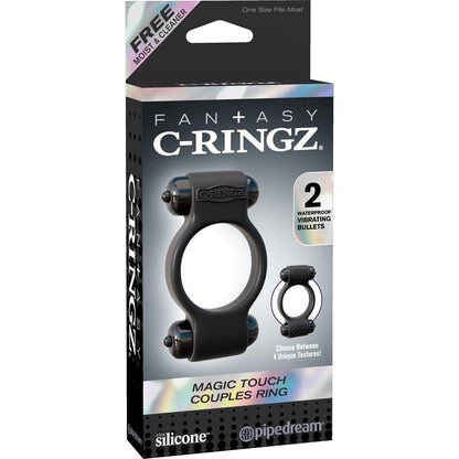 FANTASY C-RINGZ - FANTASY C-RINGZ ANILLO PARA PAREJAS  MAGIC TOUCH NEGRO