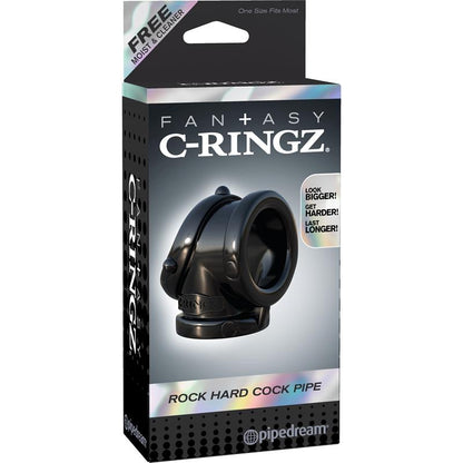 FANTASY C-RINGZ - FANTASY C-RINGZ ANILLO PESADO COCK PIPE NEGRO