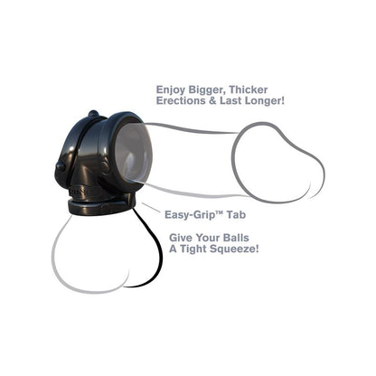 FANTASY C-RINGZ - FANTASY C-RINGZ ANILLO PESADO COCK PIPE NEGRO