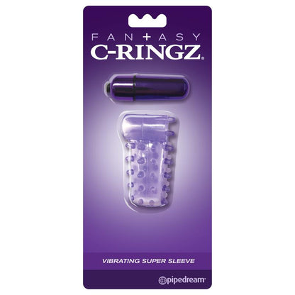 FANTASY C-RINGZ - FANTASY C-RINGZ ANILLO VIBRADOR COCK SLEEVE PÚERPURA