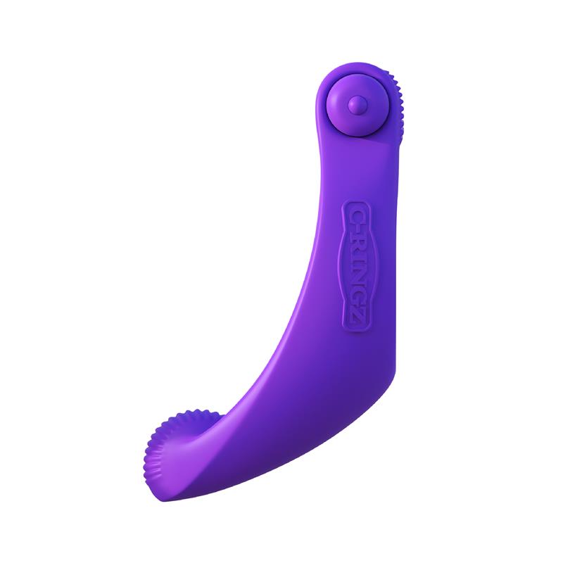FANTASY C-RINGZ - FANTASY C-RINGZ ANILLO VIBRADOR DE SILICONA TAINT-ALIZER PÚRPURA