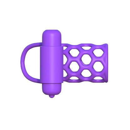 FANTASY C-RINGZ - FANTASY C-RINGZ ANILLO VIBRADOR JAULA PARA PAREJAS PÚRPURA
