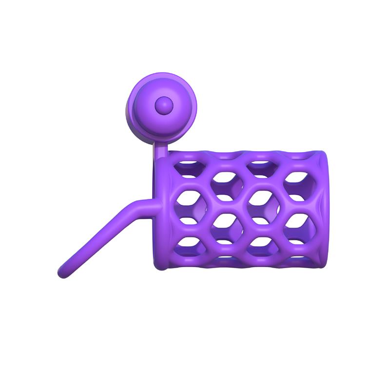 FANTASY C-RINGZ - FANTASY C-RINGZ ANILLO VIBRADOR JAULA PARA PAREJAS PÚRPURA