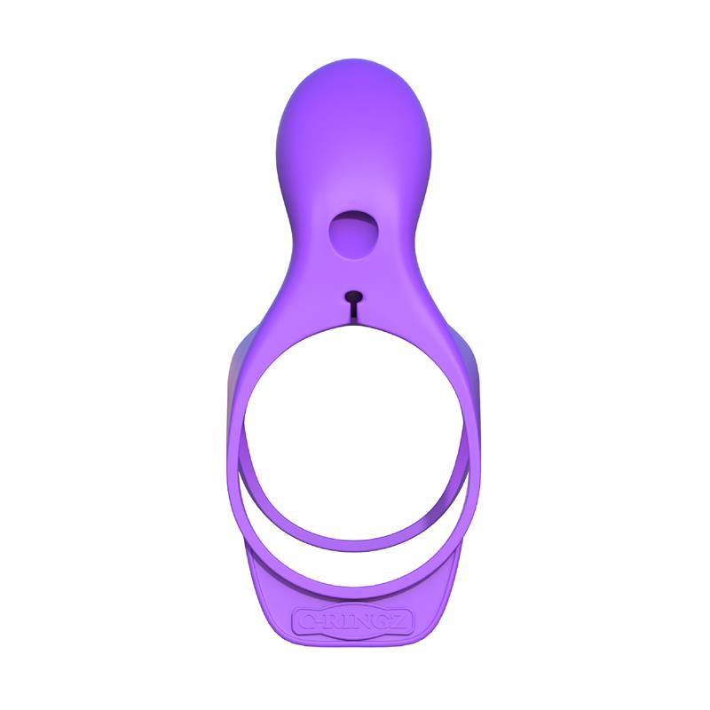 FANTASY C-RINGZ - FANTASY C-RINGZ ANILLO VIBRADOR PARA PAREJAS ULTIMATE CAGE PÚRPURA