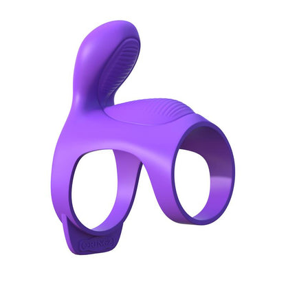 FANTASY C-RINGZ - FANTASY C-RINGZ ANILLO VIBRADOR PARA PAREJAS ULTIMATE CAGE PÚRPURA