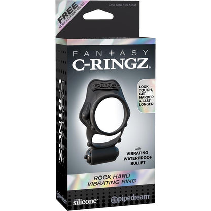 FANTASY C-RINGZ - FANTASY C-RINGZ ANILLO VIBRADOR PESADO NEGRO