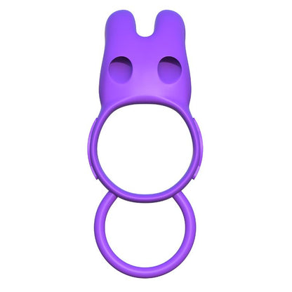 FANTASY C-RINGZ - FANTASY C-RINGZ ANILLO VIBRADOR RABBIT DOBLE PÚRPURA