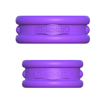 FANTASY C-RINGZ - FANTASY C-RINGZ ANILLOS MAX-WIDTH DE SILICONA PÚRPURA