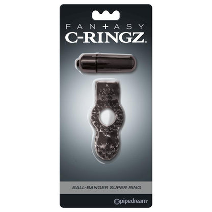 FANTASY C-RINGZ - FANTASY C-RINGZ SUPER ANILLO BALL-BANGER NEGRO