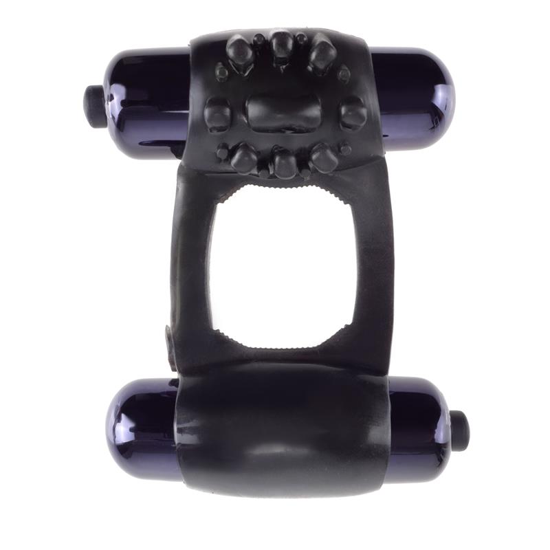 FANTASY C-RINGZ - FANTASY C-RINGZ  SUPER ANILLO DUO VIBRADOR NEGRO