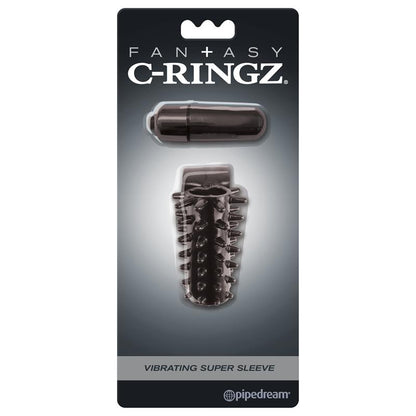 FANTASY C-RINGZ - FANTASY C-RINGZ SUPER JAULA VIBRADORA NEGRA