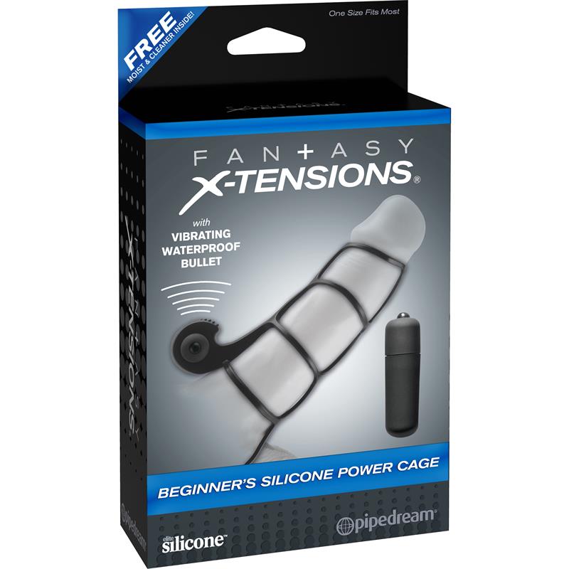 FANTASY X-TENSIONS - FANTASY X-TENSIONS  BEGINNER'S SILICONE  POWER CAG