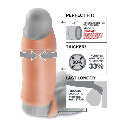 FANTASY X-TENSIONS - FANTASY X-TENSIONS  REAL FEEL POTENCIADOR XL - COLOR NATURAL