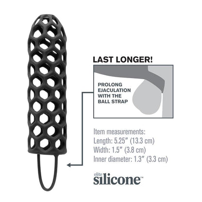 FANTASY X-TENSIONS - SILICONE WARRIOR COCK CAGE-BLA
