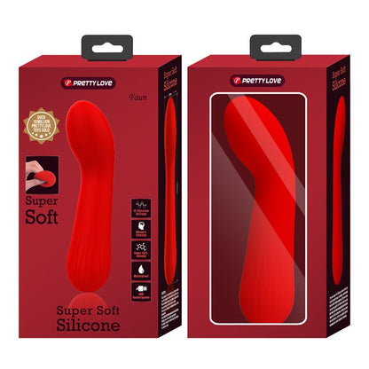 PRETTYLOVE - FAUN VIBRADOR ROJO