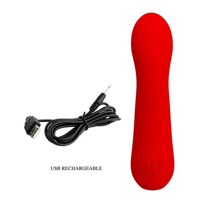 PRETTYLOVE - FAUN VIBRADOR ROJO