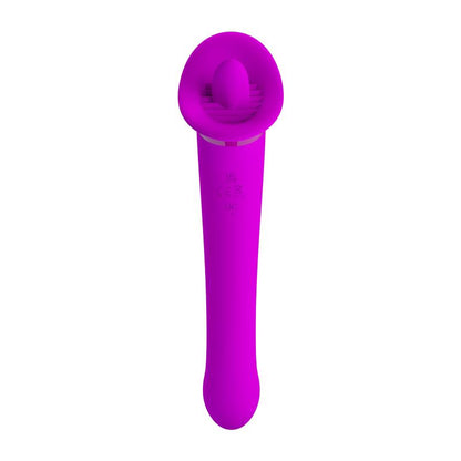 PRETTYLOVE - FAUST VIBRADOR CON LENGUA ESTIMULADORA USB
