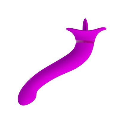 PRETTYLOVE - FAUST VIBRADOR CON LENGUA ESTIMULADORA USB