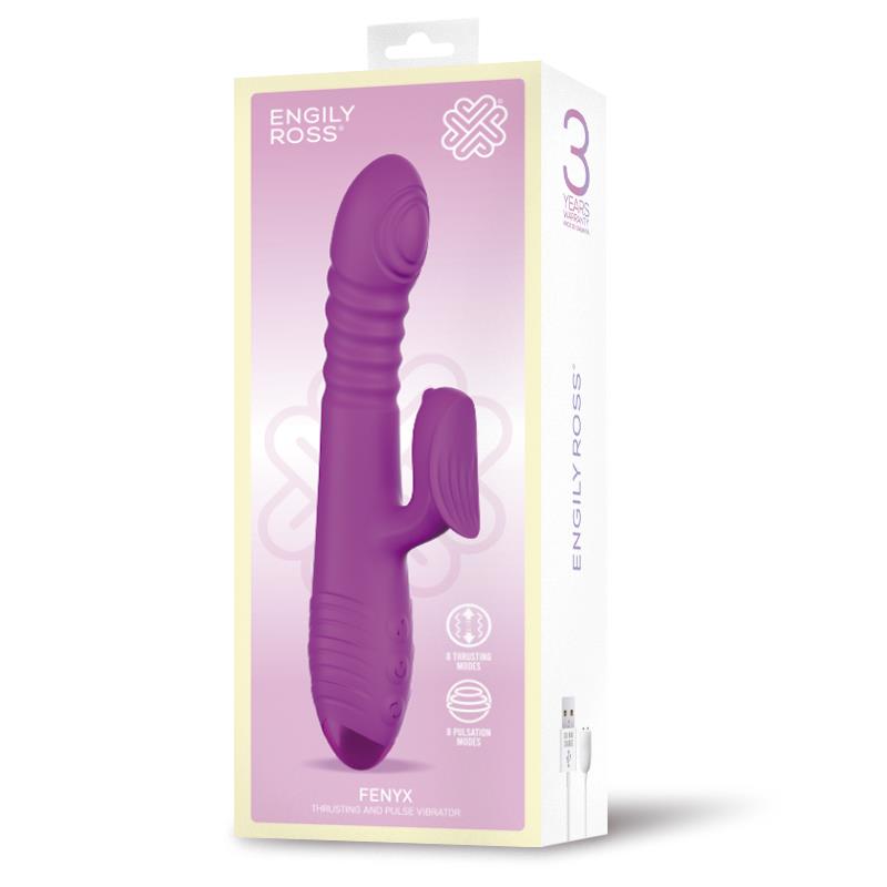 ENGILY ROSS - FENYX VIBRADOR CON THRUSTING Y PULSACIÓN