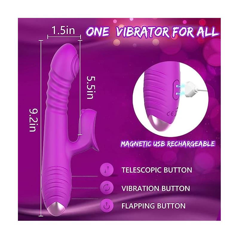 ENGILY ROSS - FENYX VIBRADOR CON THRUSTING Y PULSACIÓN