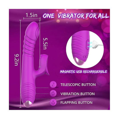 ENGILY ROSS - FENYX VIBRADOR CON THRUSTING Y PULSACIÓN