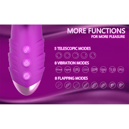 ENGILY ROSS - FENYX VIBRADOR CON THRUSTING Y PULSACIÓN
