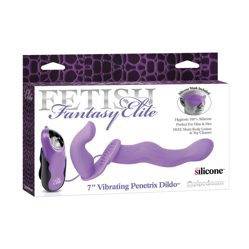 FETISH FANTASY ELITE - FETISH FANTASY ELITE  17, 80 CM PENETRIX DILDO VIBRADOR PÚRPURA