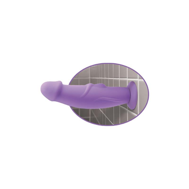 FETISH FANTASY ELITE - FETISH FANTASY ELITE VIBRATING 15,2 CM DILDO PÚRPURA