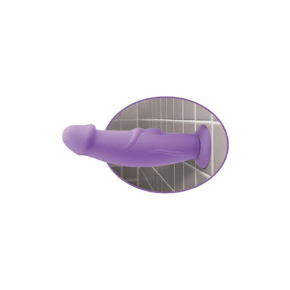 FETISH FANTASY ELITE - FETISH FANTASY ELITE VIBRATING 15,2 CM DILDO PÚRPURA