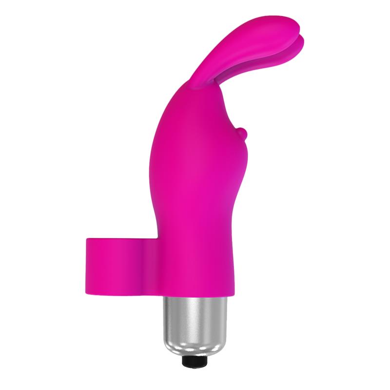 LATETOBED - FINGYHOP BALA VIBRADORA CON CONEJITO SILICONA ROSA