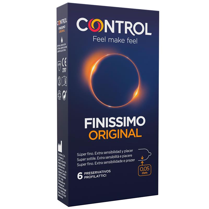 CONTROL - FINISSIMO ORIGINAL 6 UNIDADES
