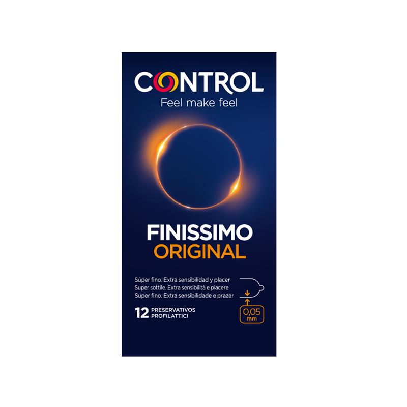 CONTROL - FINISSIMO PRESERVATIVOS 12 UNIDADES